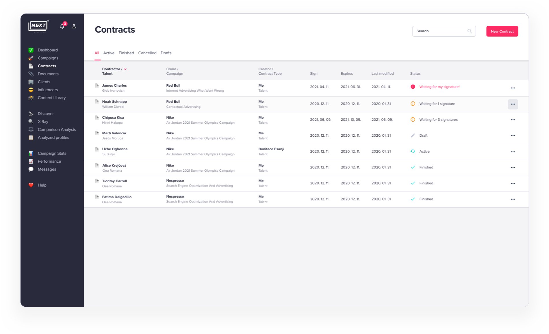 NEXTContractManagement